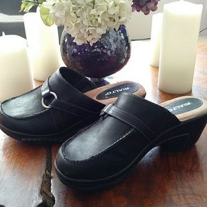Rialto Black Clogs, Mules, slip ons
